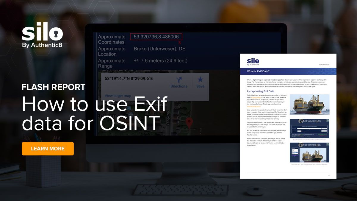 Flash report: how to use Exif data for OSINT