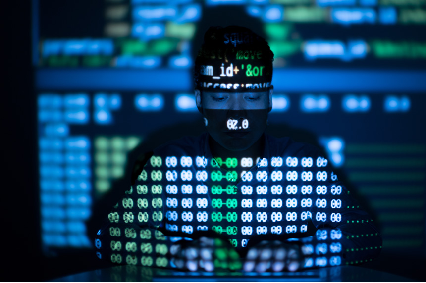 A picture representing cyber threat intelligence