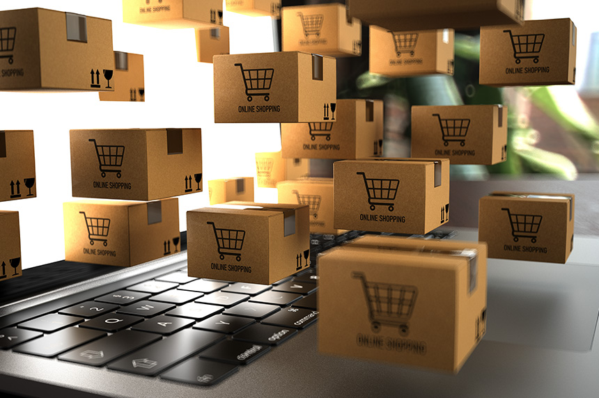 An image representing online retail crime