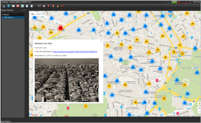 Gather geolocation information with Cree.py