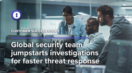 Global security team jumpstarts investigations for faster threat response