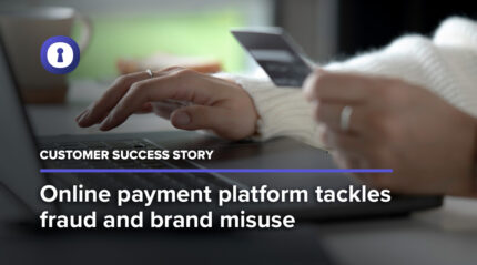 Online payment platform investigates threats to their brand and reputation